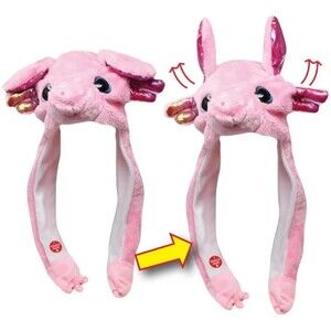 Big Eye Action Axolotl Critter Cap  Kid-Adult